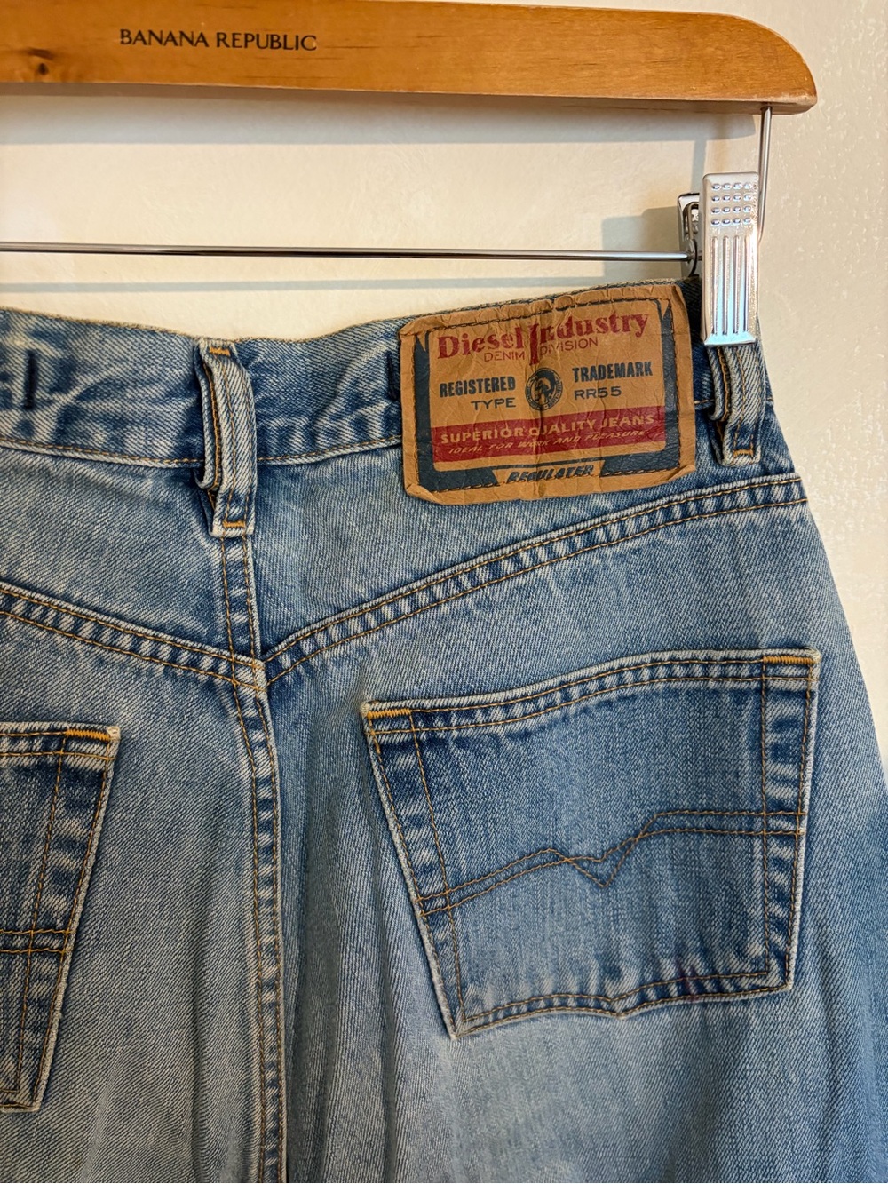 Diesel Light Blue Relaxed Jean